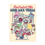 LOVES GOOD LUCK TROLLS POSTCARD, A TYPE