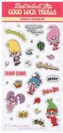 LOVES GOOD LUCK TROLLS EPOXY STICKER