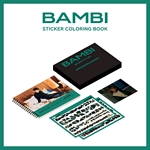 STICKER COLORING BOOK: BAMBI