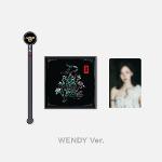 Chill Kill: MUDDLER + TEA COASTER SET(WENDY), BLACK
