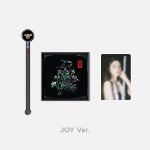 Chill Kill: MUDDLER + TEA COASTER SET(JOY), BLACK