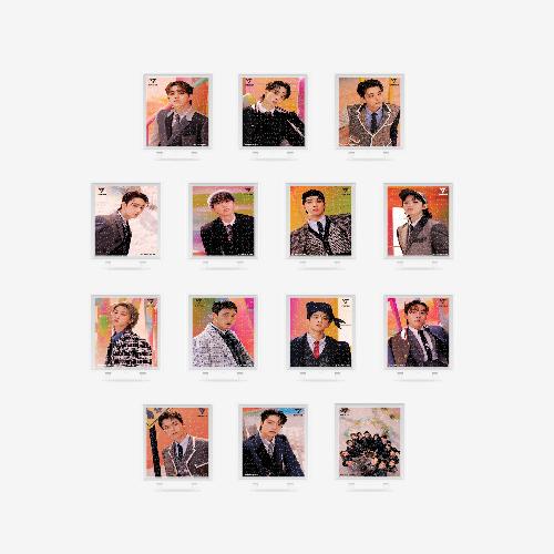 17 IS RIGHT HERE: 80 pcs 미니 스탠드 퍼즐, 디노 ver.