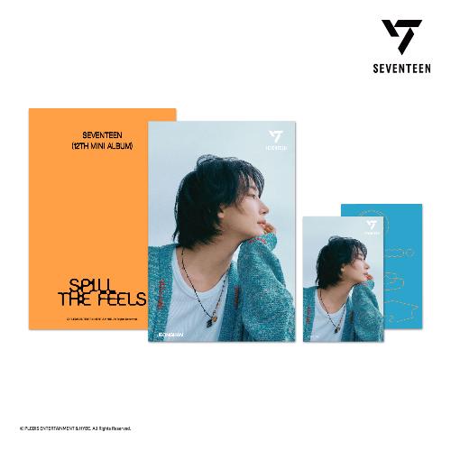 SPILL THE FEELS: 3D 렌티큘러 엽서, 정한