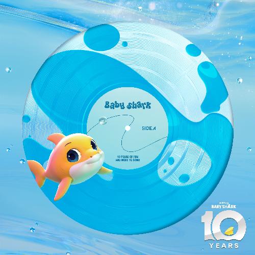 아기상어 10주년 한정판 앨범, SUMMER SKY COLOR LP