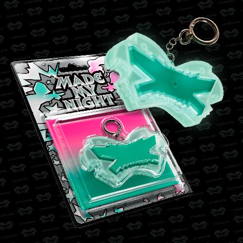 Made My Night, Glow Clicker Keychain Mint ver.