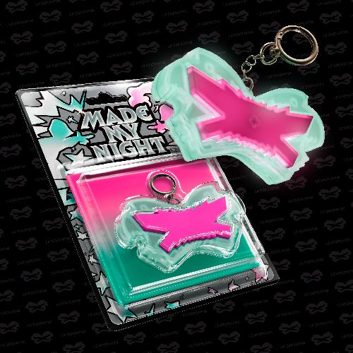 Made My Night, Glow Clicker Keychain Pink ver.